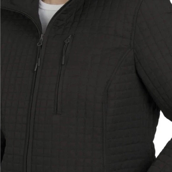 Lands' End Women's Quilted Puffer Jacket - Gray medium NWT - Picture 5 of 15